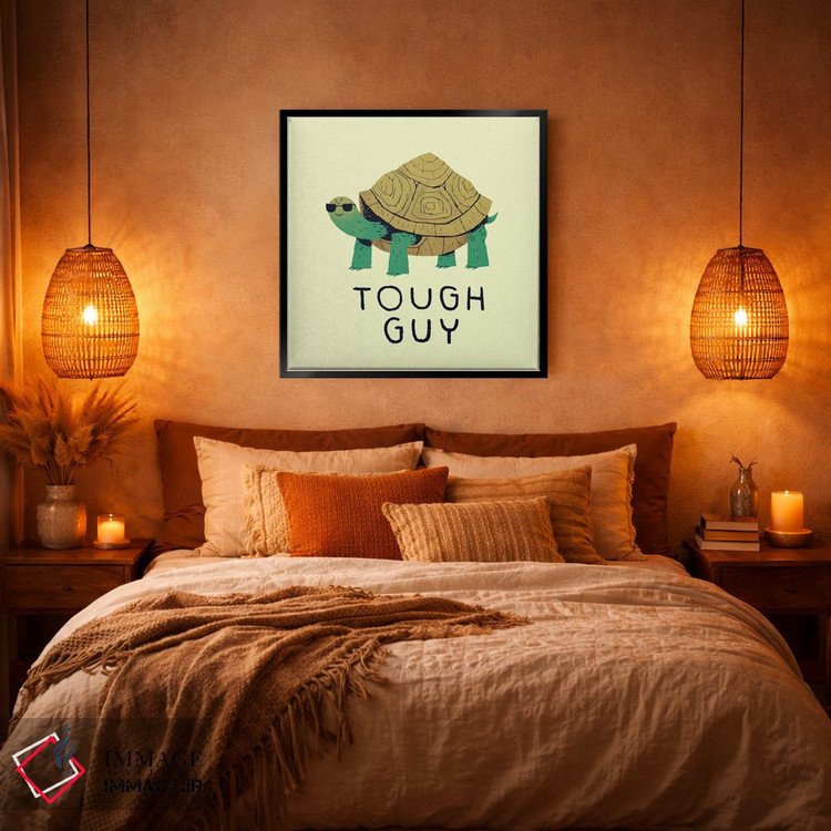 تابلو دکوراتیو مرد سرسخت اثر لوئیس روسکوش - D5B