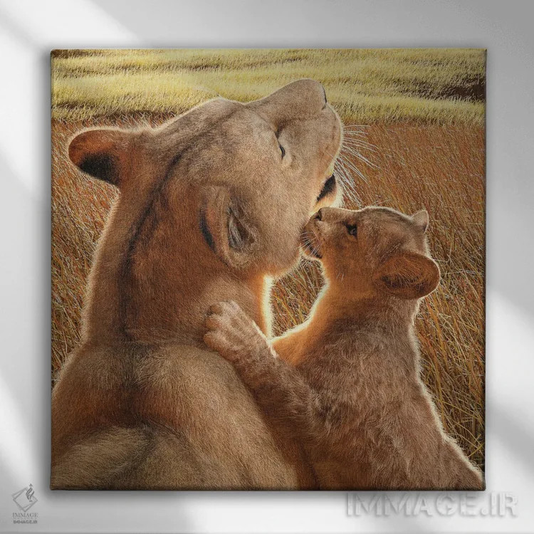 تابلو دکوراتیو پیوند اثر لوری پرایندل - نمای روبهرو روی دیوار