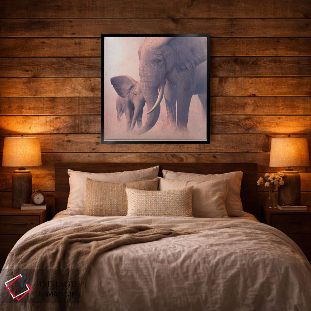 تابلو دکوراتیو اکو و آبنوس اثر لوری پرایندل - D3B