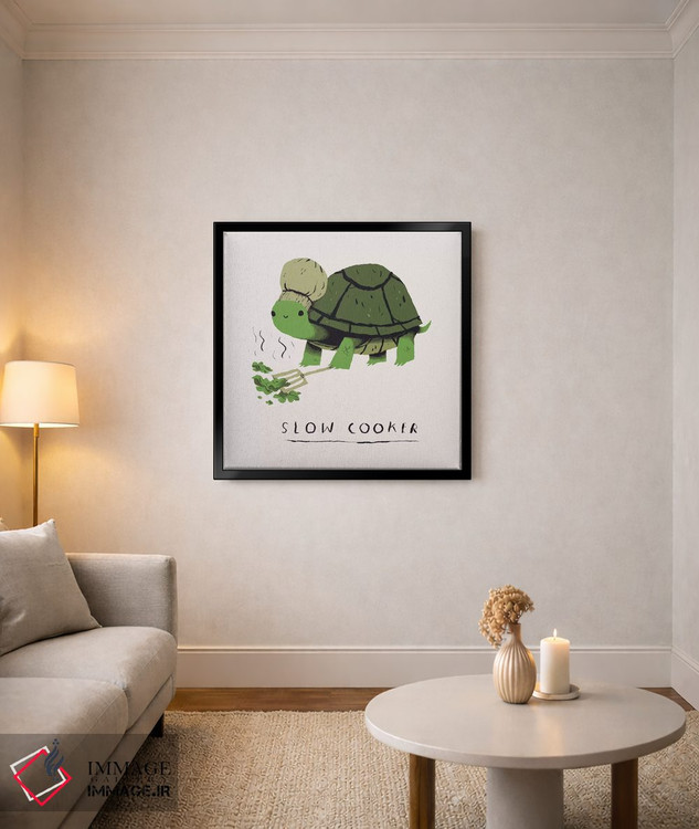 تابلو دکوراتیو پزنده آرام پز اثر لوئیس روسکوش - D3B