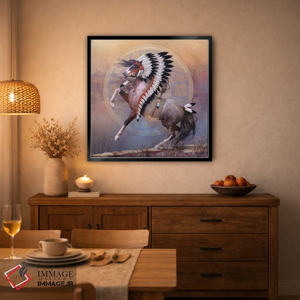 تابلو دکوراتیو سردست جنگی اثر لوری پرایندل - D3B