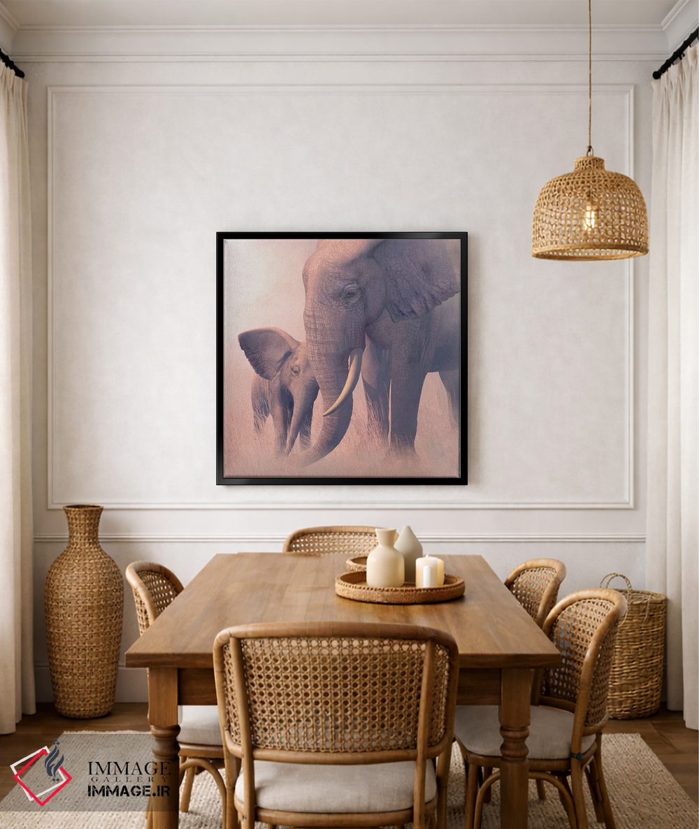 تابلو دکوراتیو اکو و آبنوس اثر لوری پرایندل - D6B