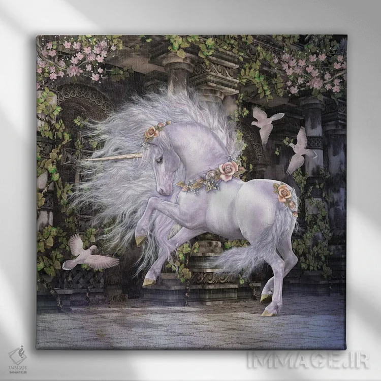 تابلو دکوراتیو گونوال اثر لوری پرایندل - نمای روبهرو روی دیوار