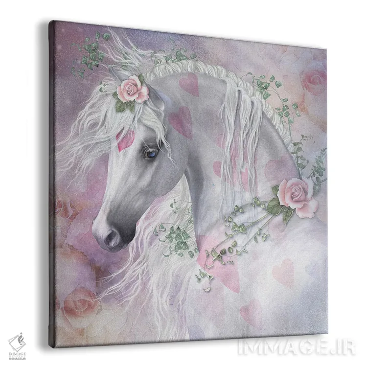 تابلو دکوراتیو ولنتاین شیرین من اثر لوری پرایندل - نمای پرسپکتیو محصول