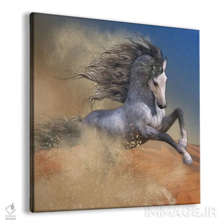 تابلو دکوراتیو بارب صحرایی اثر لوری پرایندل - نمای پرسپکتیو محصول