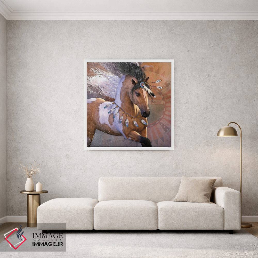 تابلو دکوراتیو پر طلایی اثر لوری پرایندل - D1W