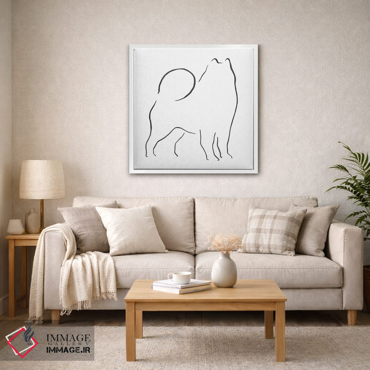 تابلو مینیمال ساموید اثر لزلی بیشاپ - D3W