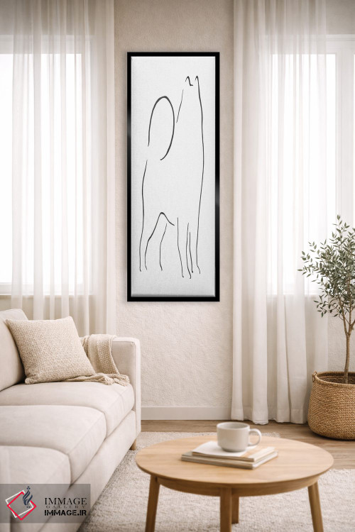 تابلو مینیمال ساموید اثر لزلی بیشاپ - D5B