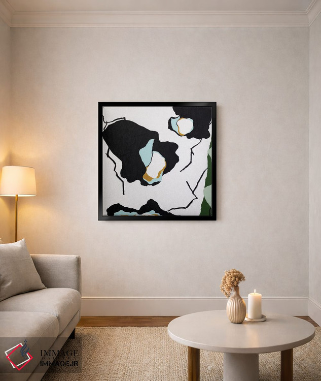 تابلو مینیمال فلورس د ایندیگو اثر لورا ولشانس - D4B