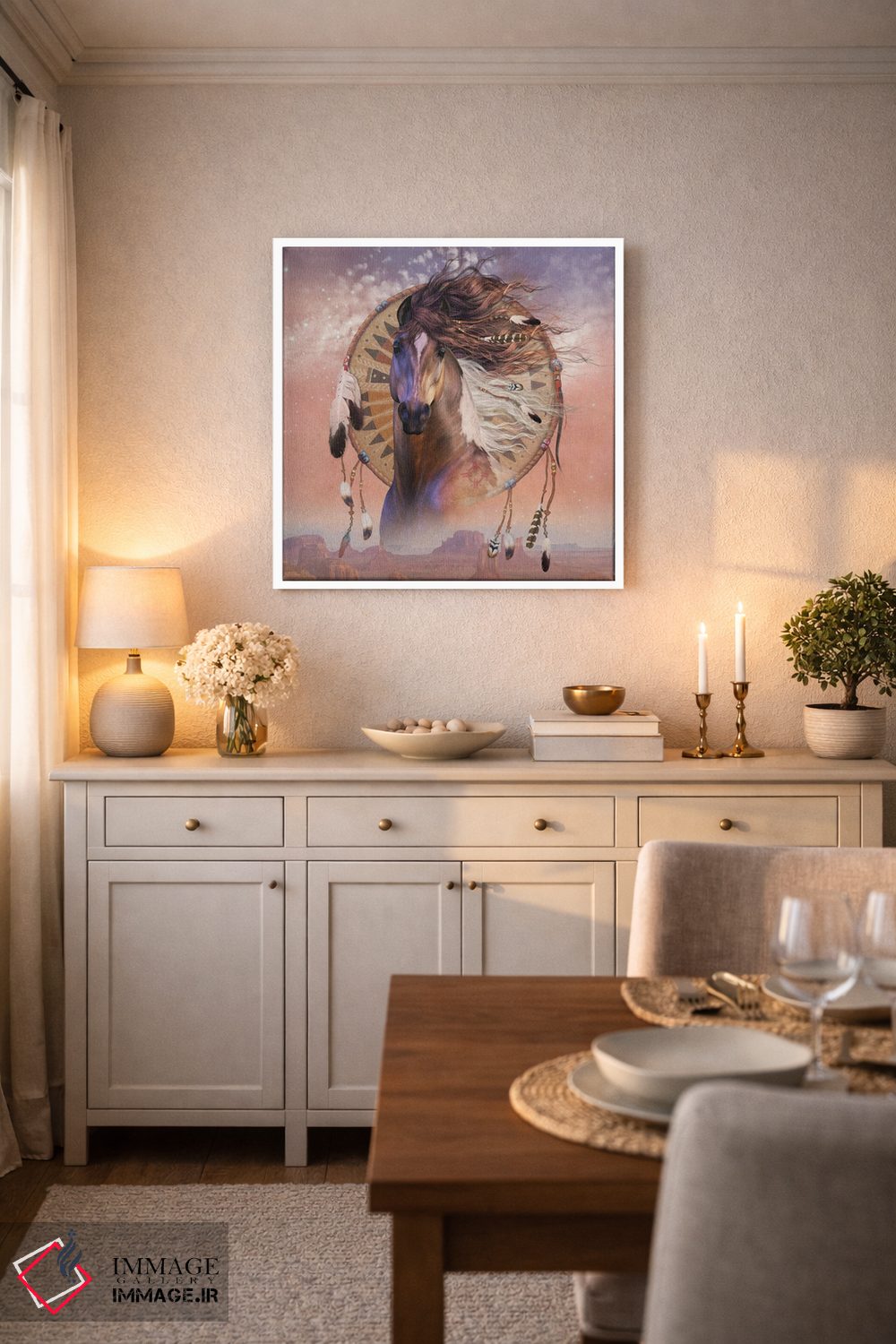 تابلو دکوراتیو پسر بومی اثر لوری پرایندل - D4W