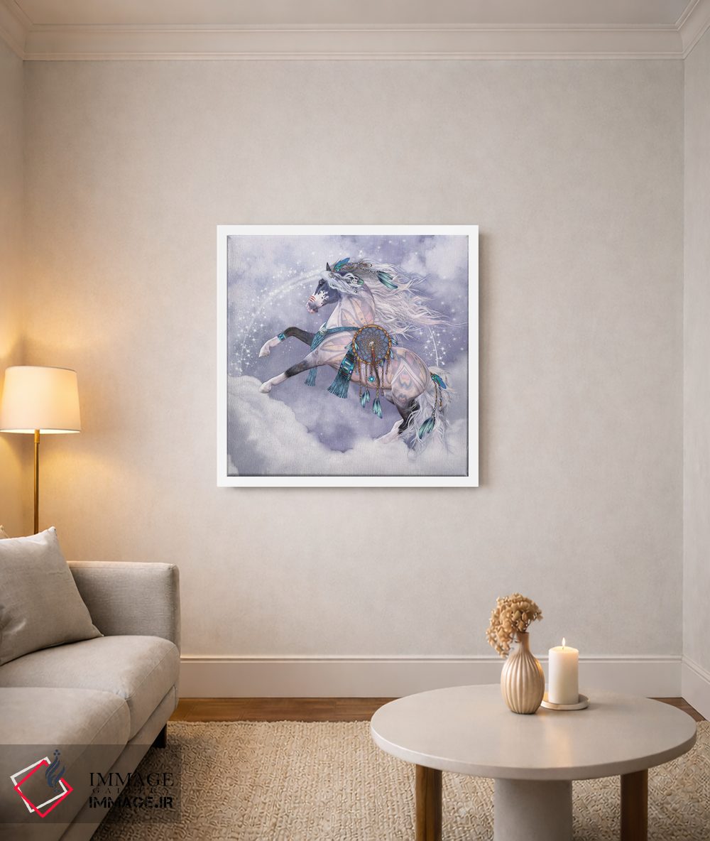 تابلو دکوراتیو رقصنده ابرها اثر لوری پرایندل - D2W