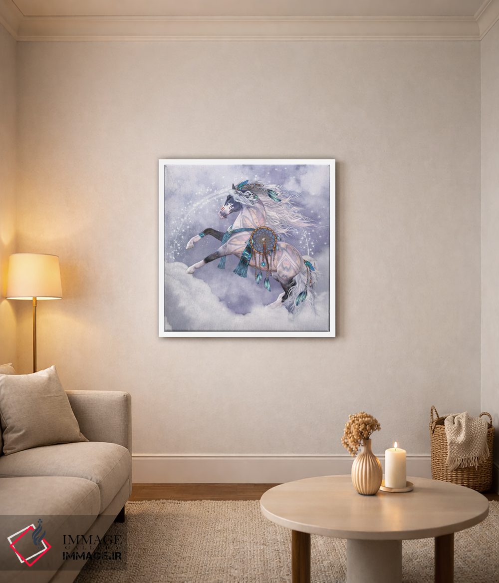 تابلو دکوراتیو رقصنده ابرها اثر لوری پرایندل - D3W