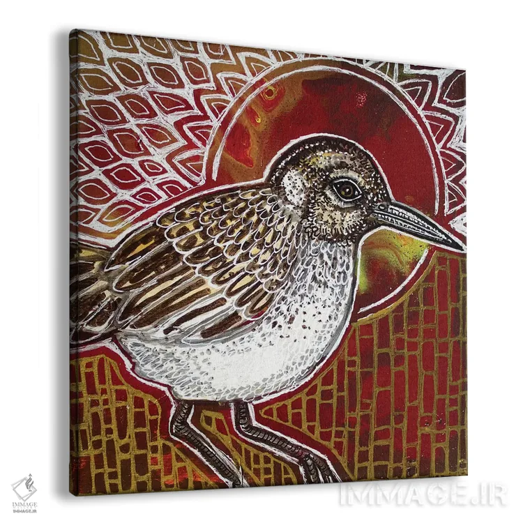 تابلو دکوراتیو آبچلیک اثر لینت شلی - نمای پرسپکتیو محصول