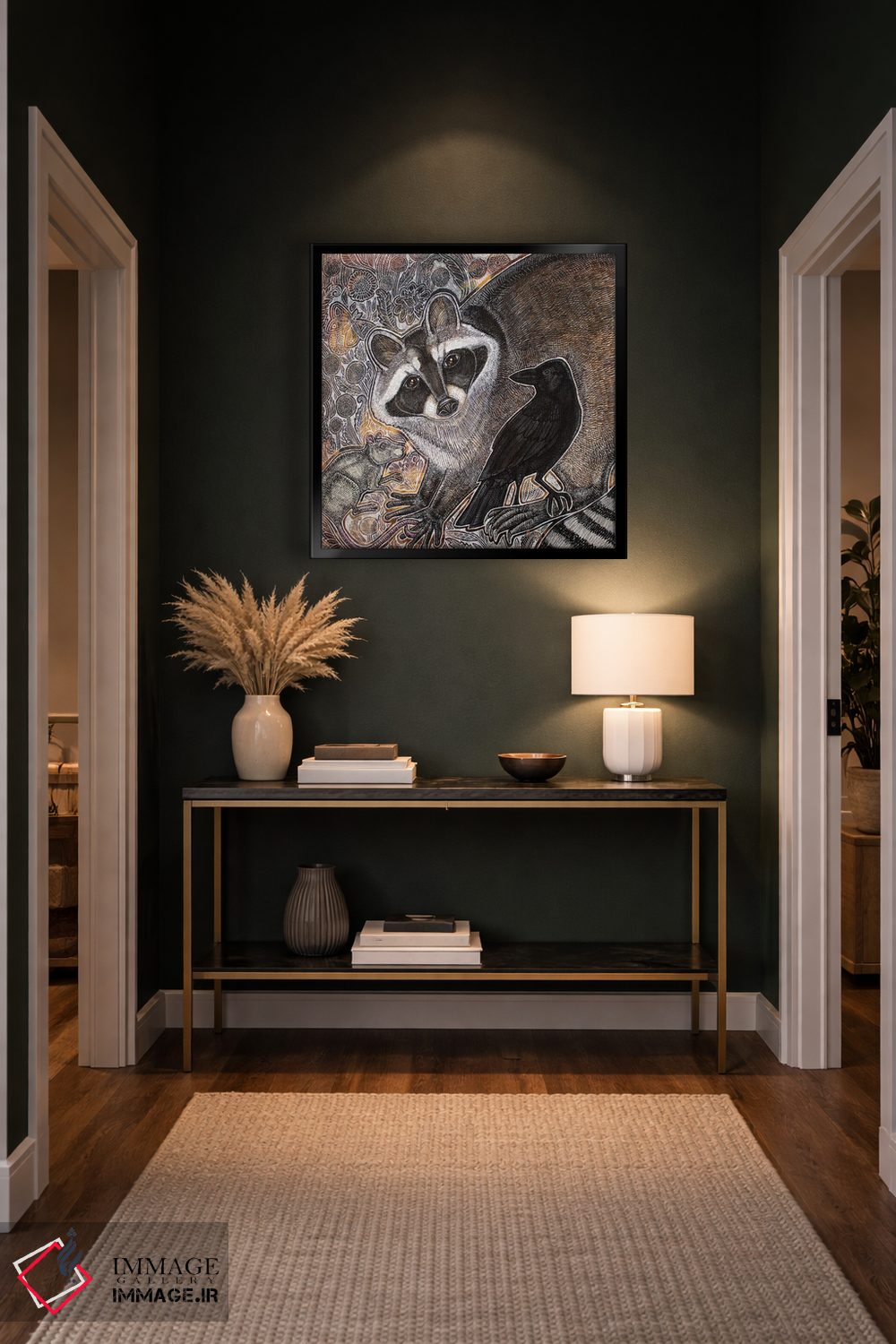 تابلو دکوراتیو همسایه ها اثر لینت شلی - D6B