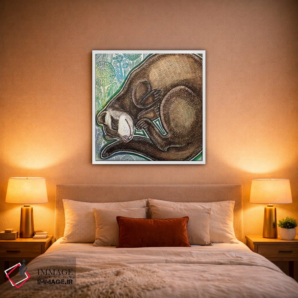 تابلو دکوراتیو راسوی رویاپرداز اثر لینت شلی - D1W