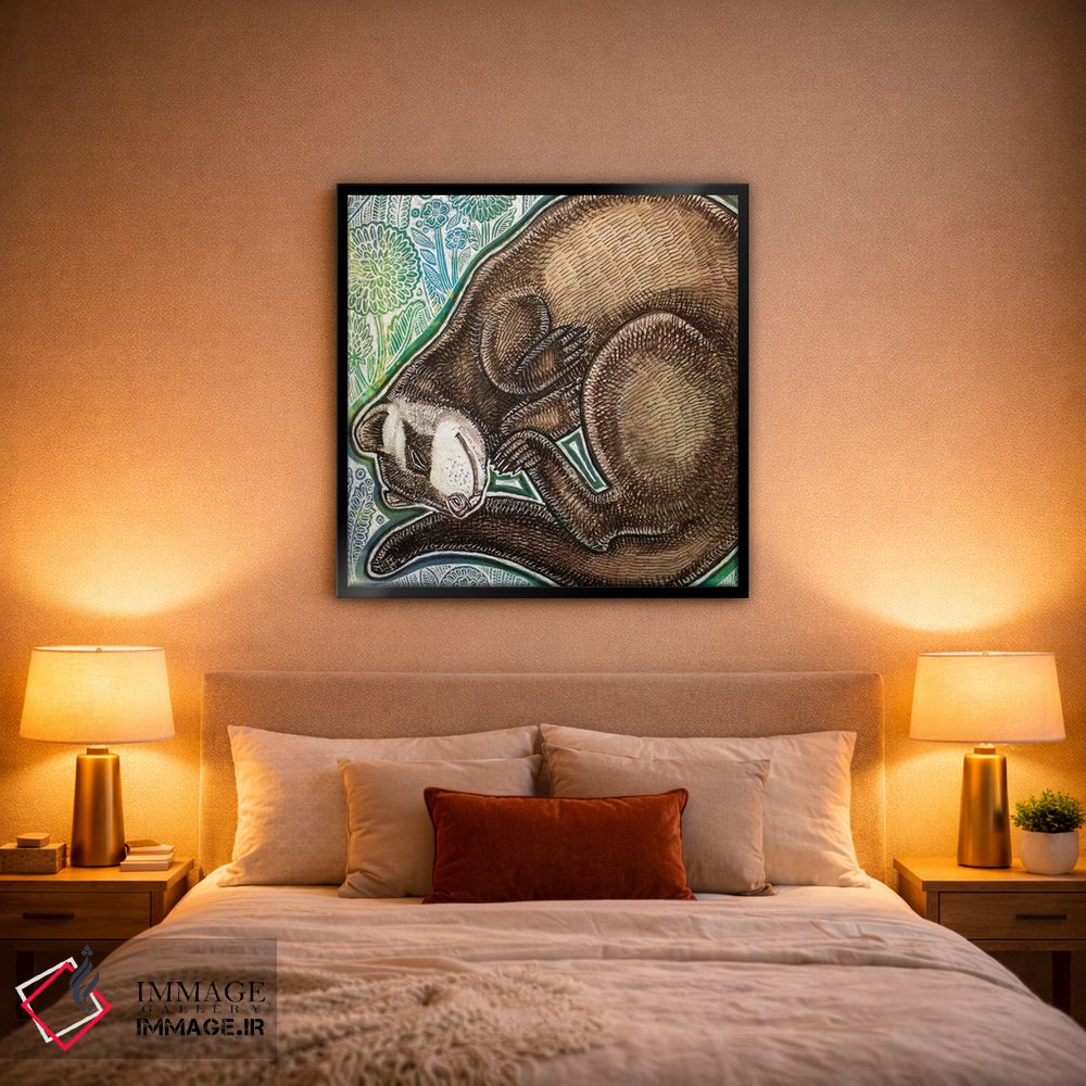 تابلو دکوراتیو راسوی رویاپرداز اثر لینت شلی - D2B