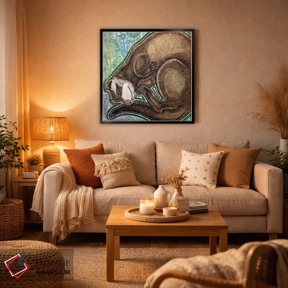 تابلو دکوراتیو راسوی رویاپرداز اثر لینت شلی - D6B