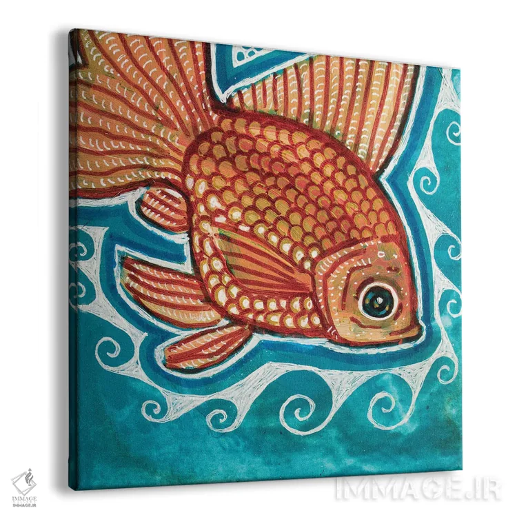 تابلو دکوراتیو کوچک جثه اثر لینت شلی - نمای پرسپکتیو محصول