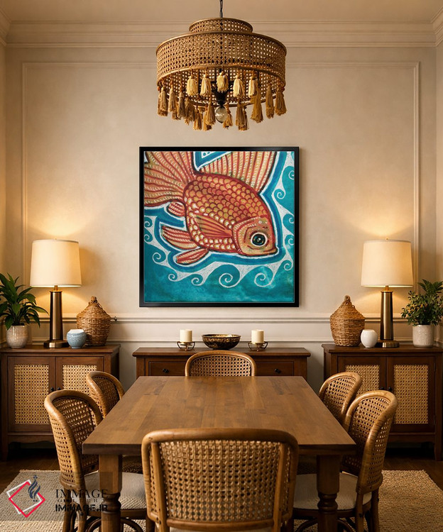 تابلو دکوراتیو کوچک جثه اثر لینت شلی - D2B