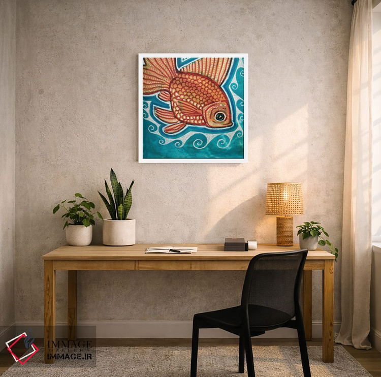 تابلو دکوراتیو کوچک جثه اثر لینت شلی - D4W