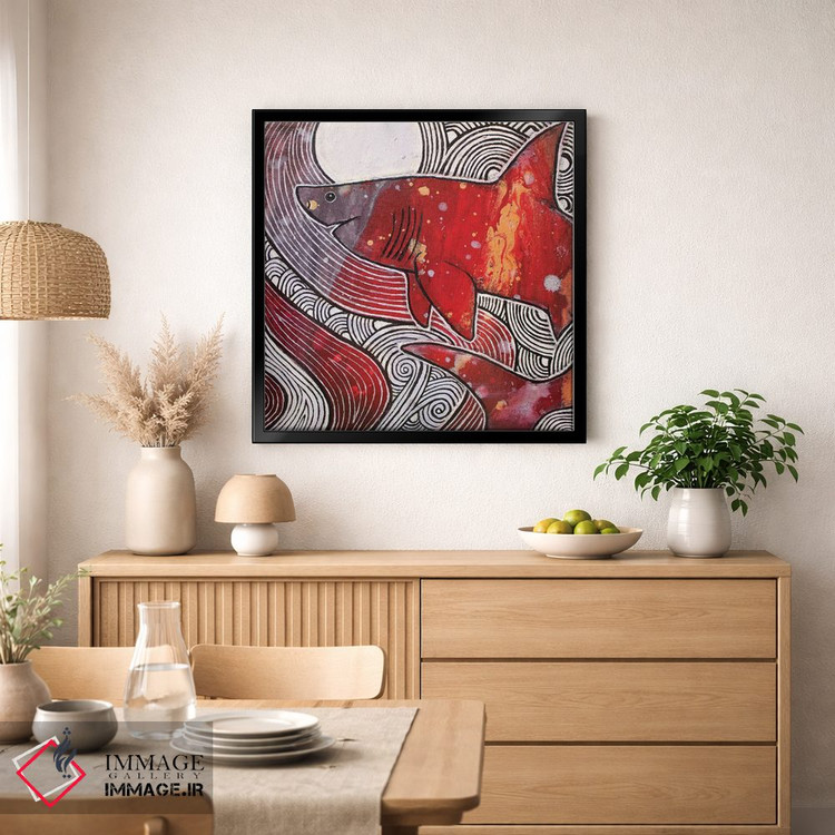 تابلو دکوراتیو بی کران اثر لینت شلی - D2B