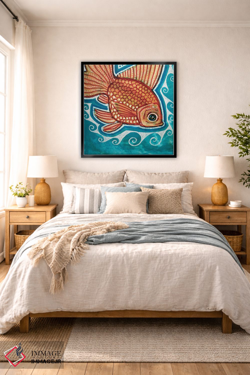 تابلو دکوراتیو کوچک جثه اثر لینت شلی - D6B