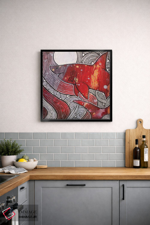 تابلو دکوراتیو بی کران اثر لینت شلی - D5B