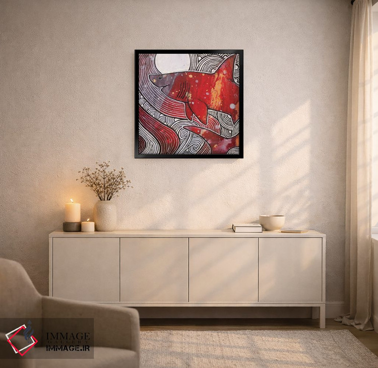 تابلو دکوراتیو بی کران اثر لینت شلی - D6B