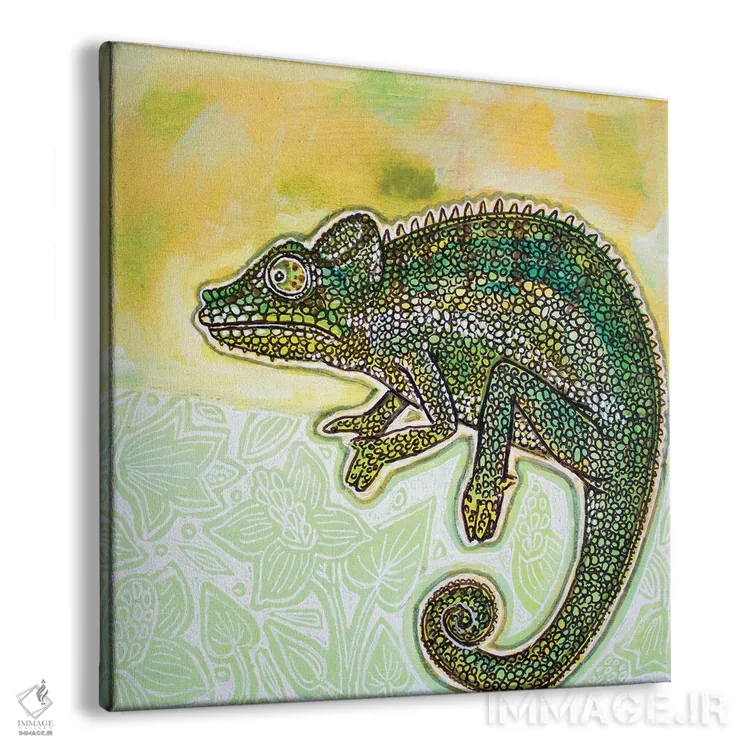 تابلو دکوراتیو آفتاب پرستم را رنگ کن اثر لینت شلی - نمای پرسپکتیو محصول