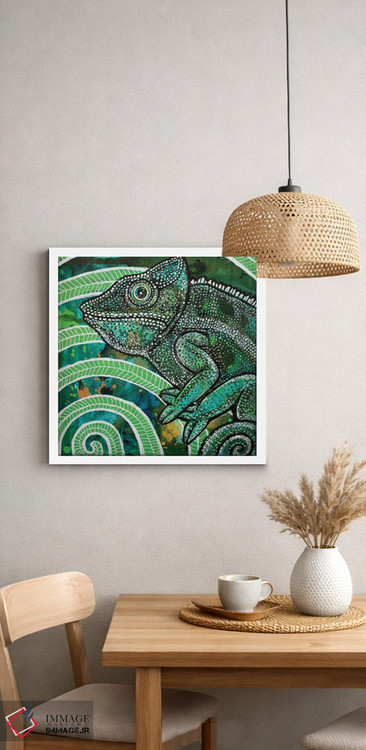 تابلو دکوراتیو آفتاب پرست پنهان اثر لینت شلی - D3W