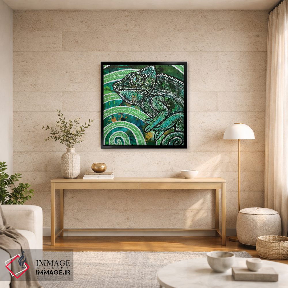 تابلو دکوراتیو آفتاب پرست پنهان اثر لینت شلی - D4B