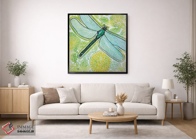 تابلو دکوراتیو سنجدک تابستانی اثر لینت شلی - D2B