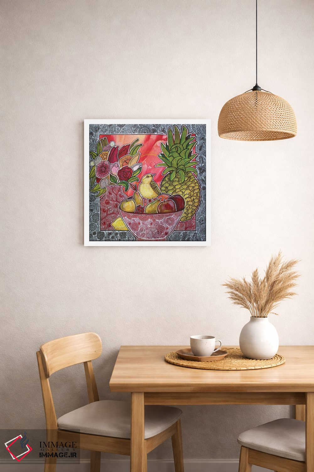 تابلو دکوراتیو ترش و شیرین اثر لینت شلی - D1W