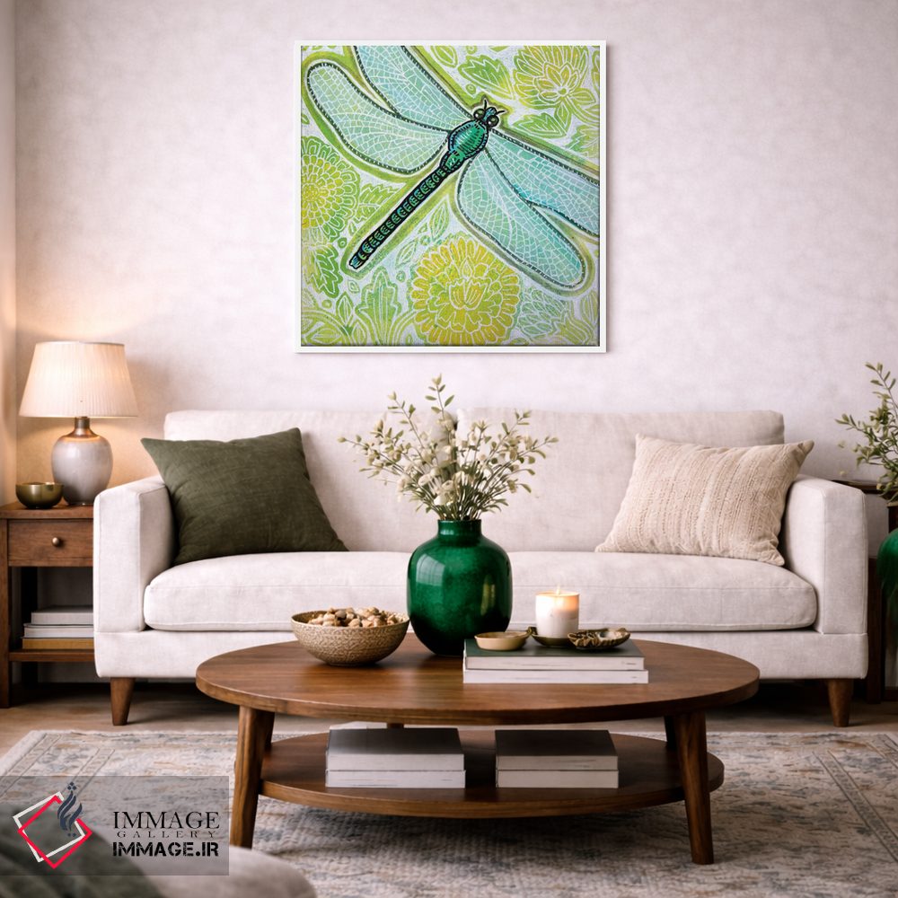 تابلو دکوراتیو سنجدک تابستانی اثر لینت شلی - D3W