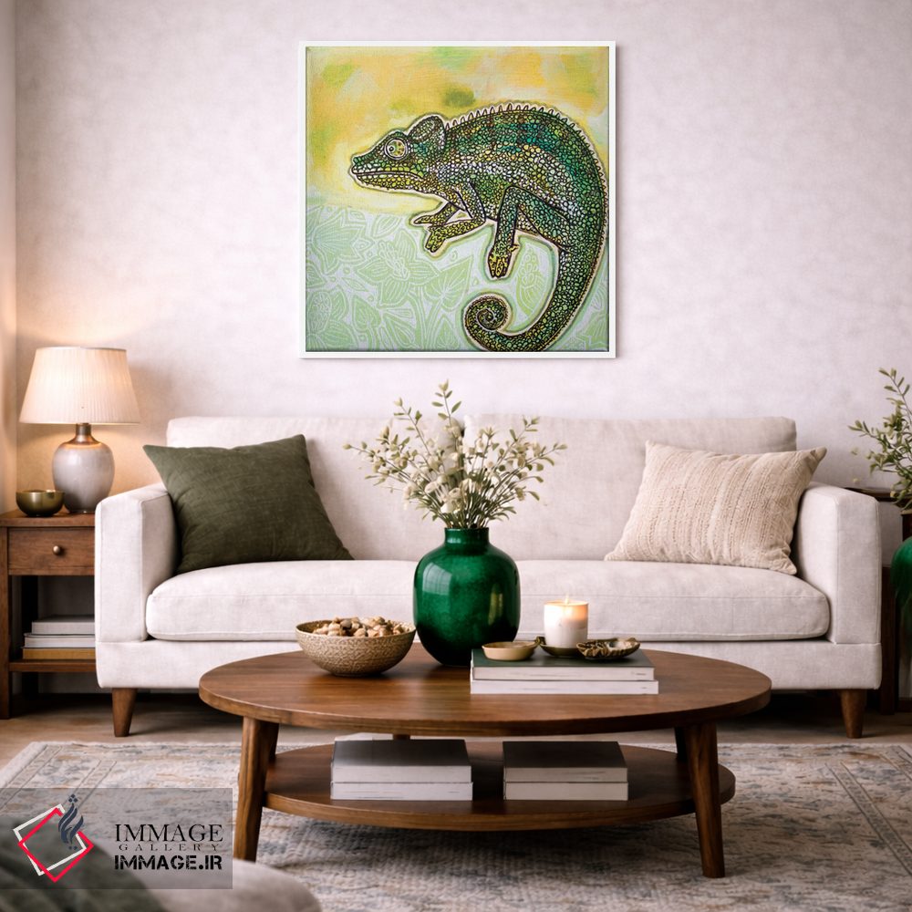 تابلو دکوراتیو آفتاب پرستم را رنگ کن اثر لینت شلی - D3W