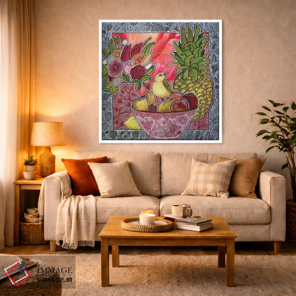 تابلو دکوراتیو ترش و شیرین اثر لینت شلی - D3W