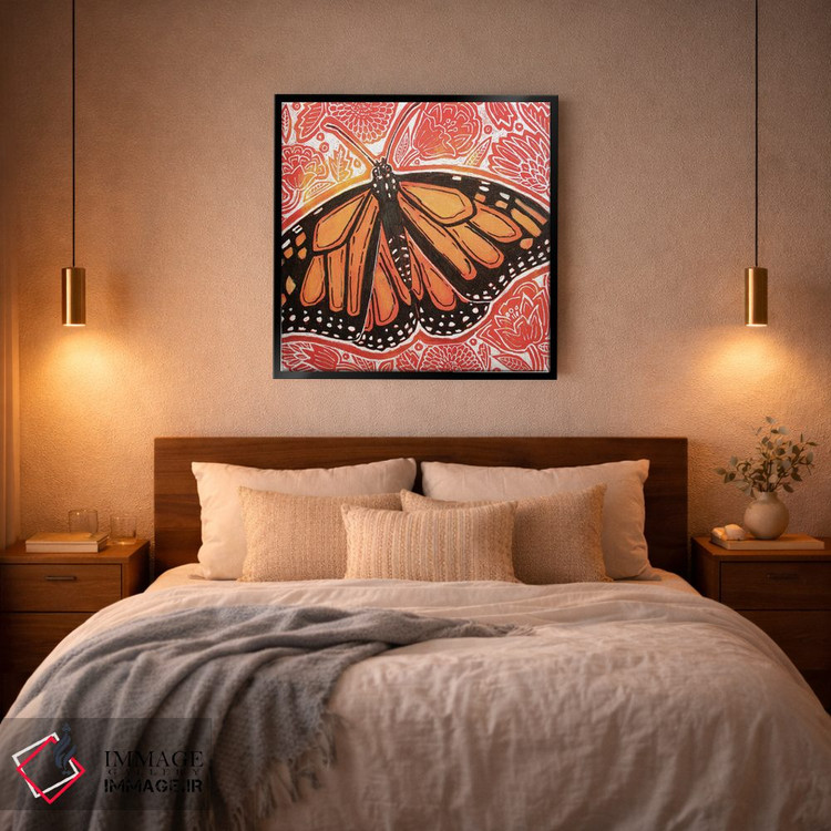 تابلو دکوراتیو بازدیدکننده سلطنتی اثر لینت شلی - D4B