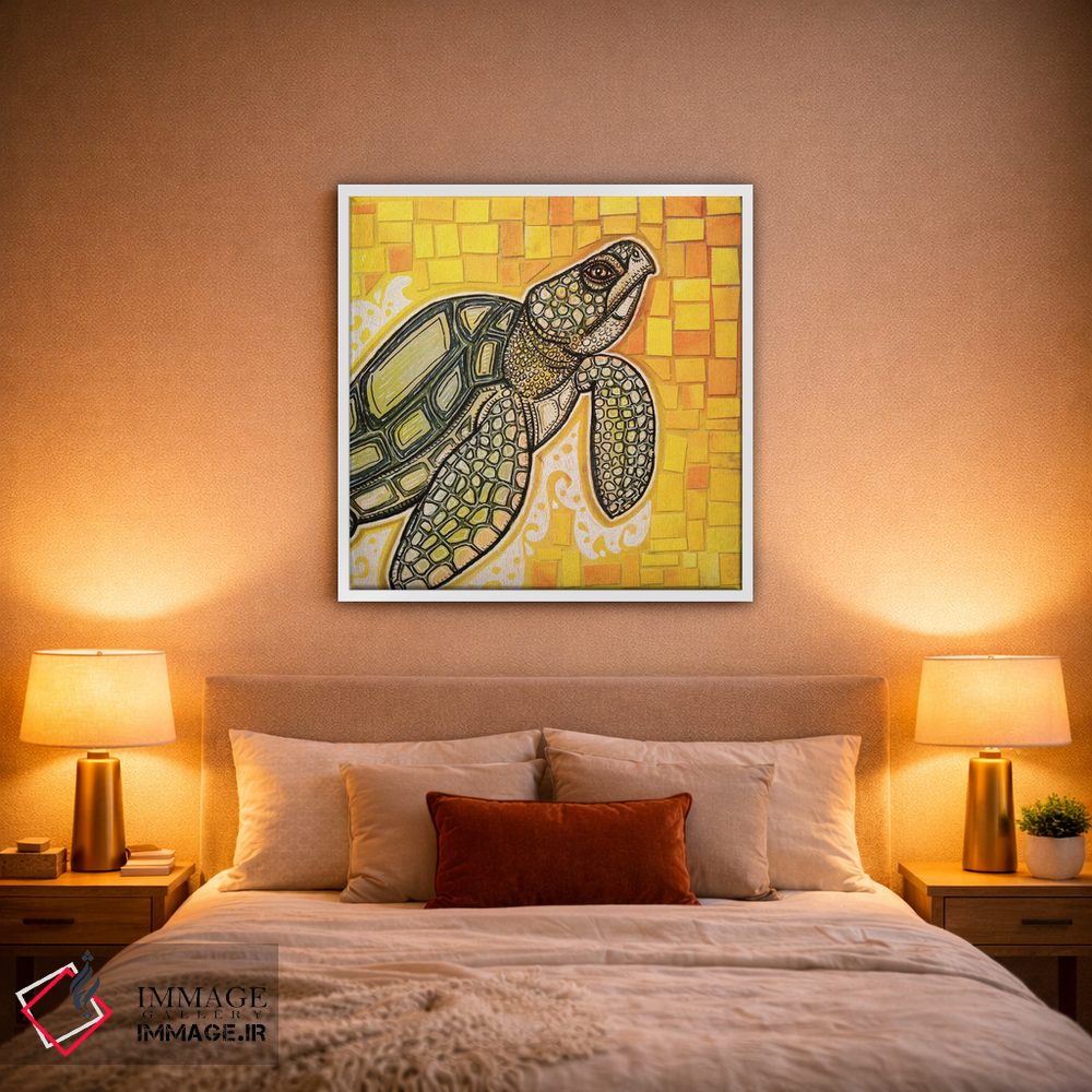 تابلو دکوراتیو شناور در آفتاب اثر لینت شلی - D1W