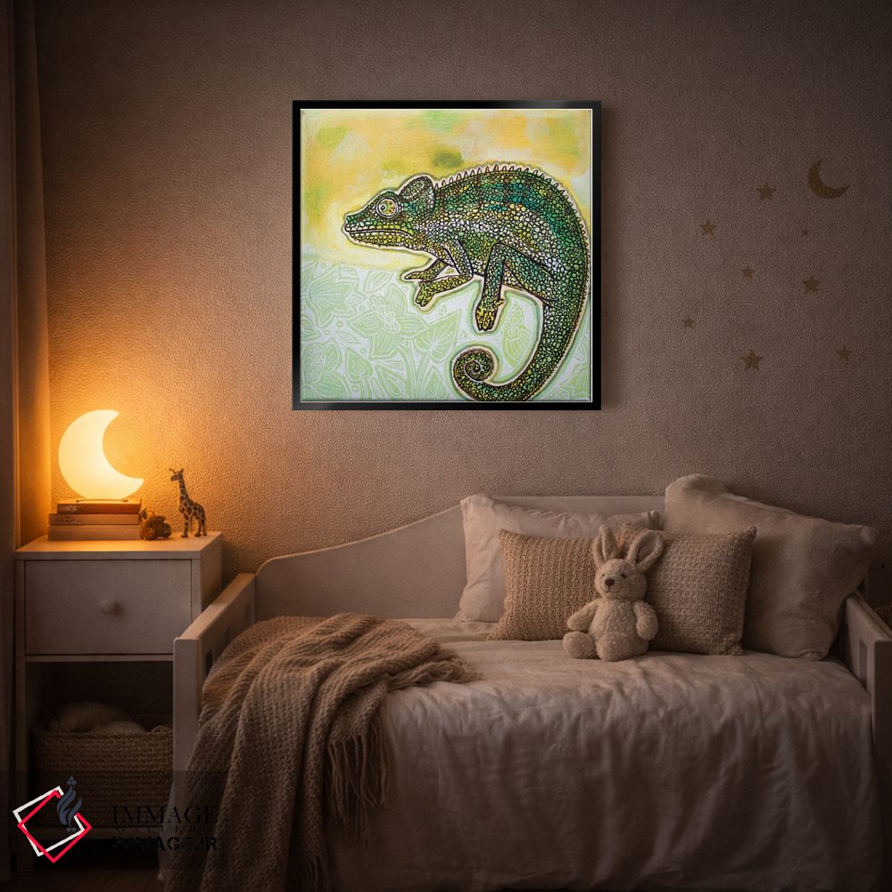 تابلو دکوراتیو آفتاب پرستم را رنگ کن اثر لینت شلی - D5B