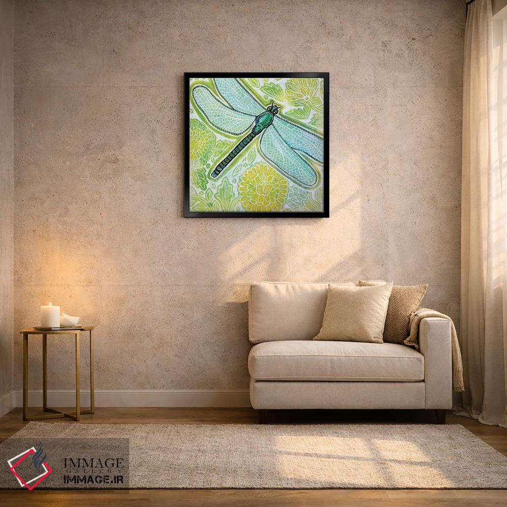 تابلو دکوراتیو سنجدک تابستانی اثر لینت شلی - D6B