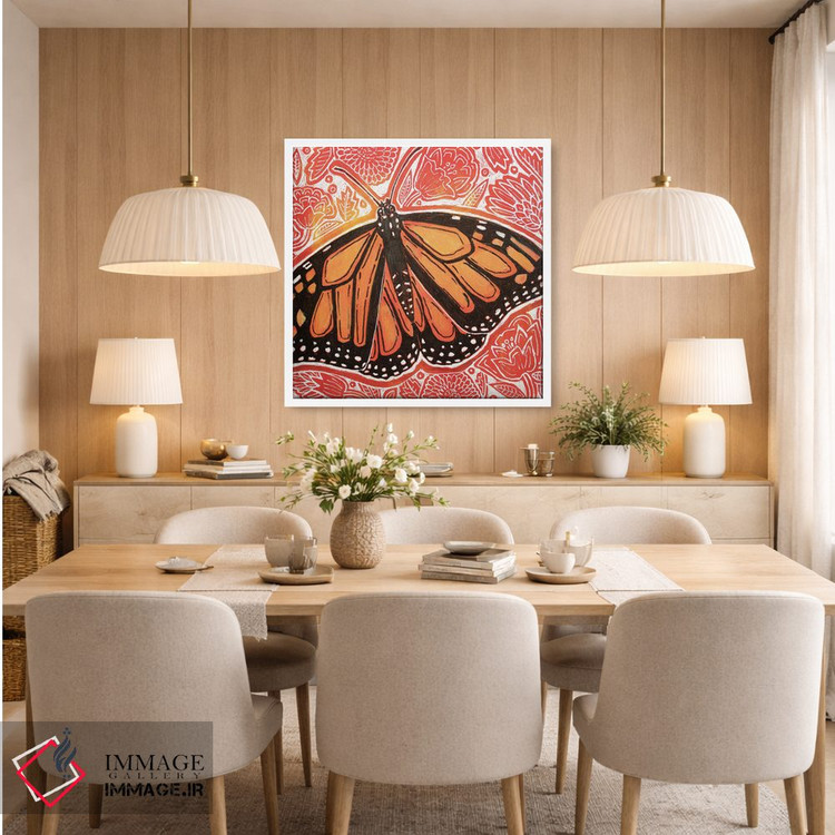 تابلو دکوراتیو بازدیدکننده سلطنتی اثر لینت شلی - D5W