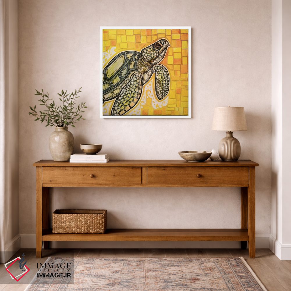 تابلو دکوراتیو شناور در آفتاب اثر لینت شلی - D6W