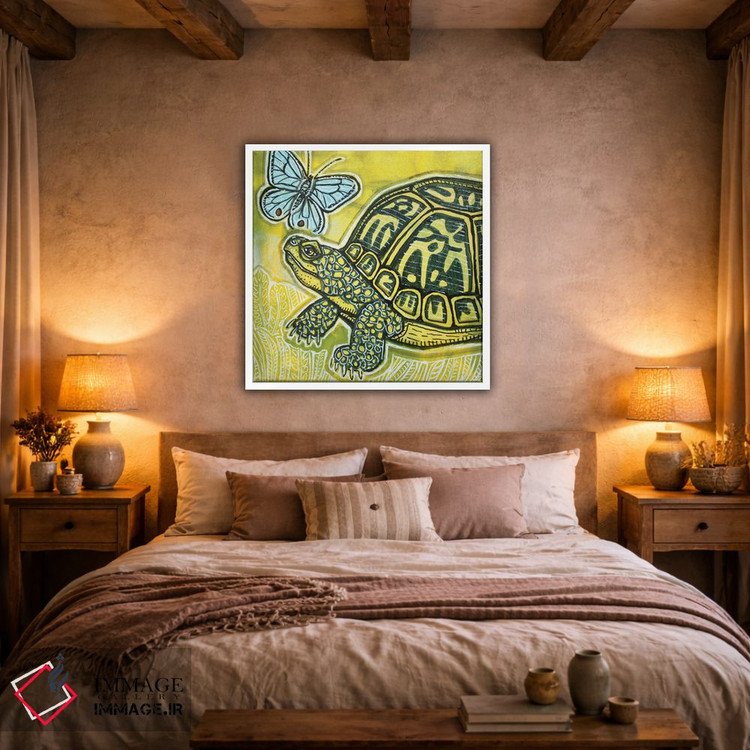 تابلو دکوراتیو همه چیز رو به بهبود است اثر لینت شلی - D3W