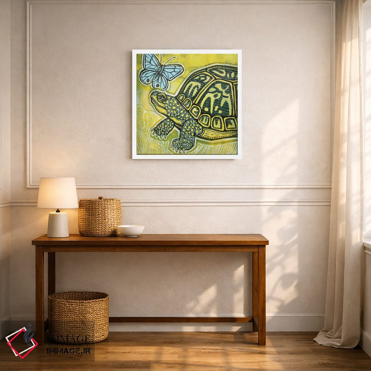 تابلو دکوراتیو همه چیز رو به بهبود است اثر لینت شلی - D5W