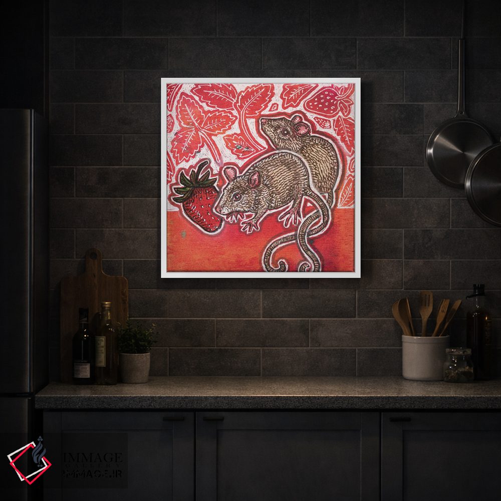 تابلو دکوراتیو توت شیرین اثر لینت شلی - D1W