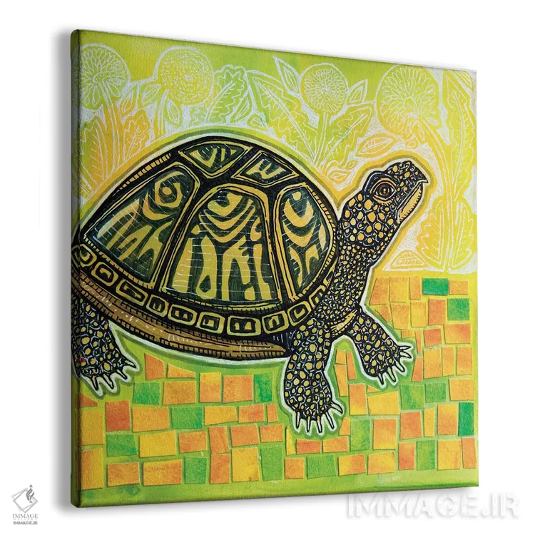 تابلو دکوراتیو سرت را بالا نگه دار اثر لینت شلی - نمای پرسپکتیو محصول