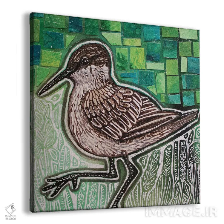 تابلو دکوراتیو پرستوی دریایی ۲ اثر لینت شلی - نمای پرسپکتیو محصول