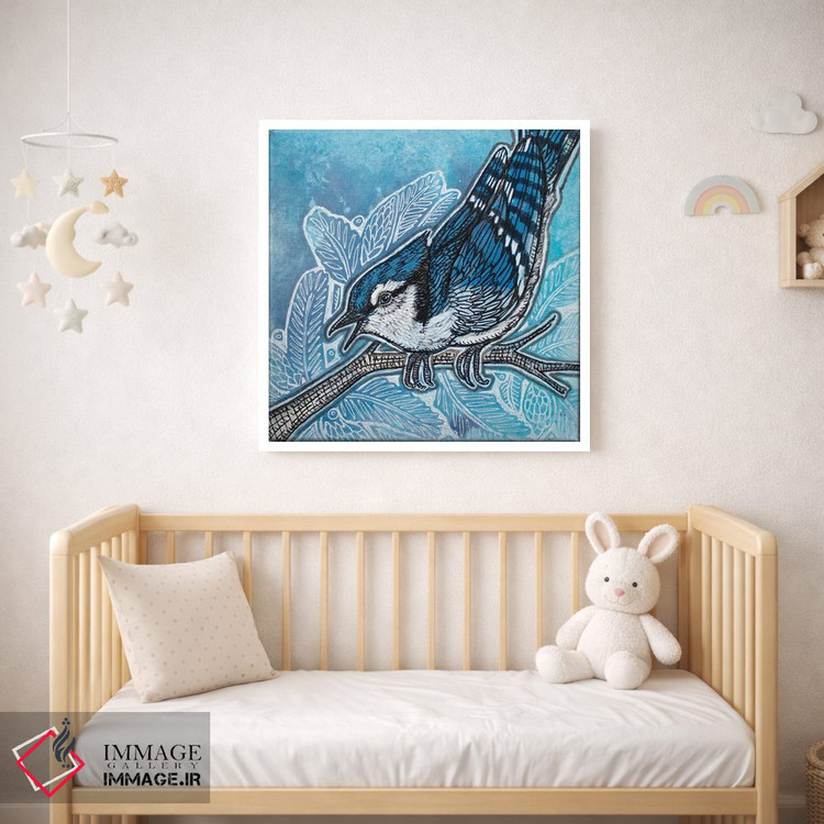 تابلو دکوراتیو زاغ سرزنش گر اثر لینت شلی - D1W