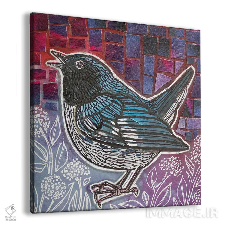 تابلو دکوراتیو رو به خورشید اثر لینت شلی - نمای پرسپکتیو محصول