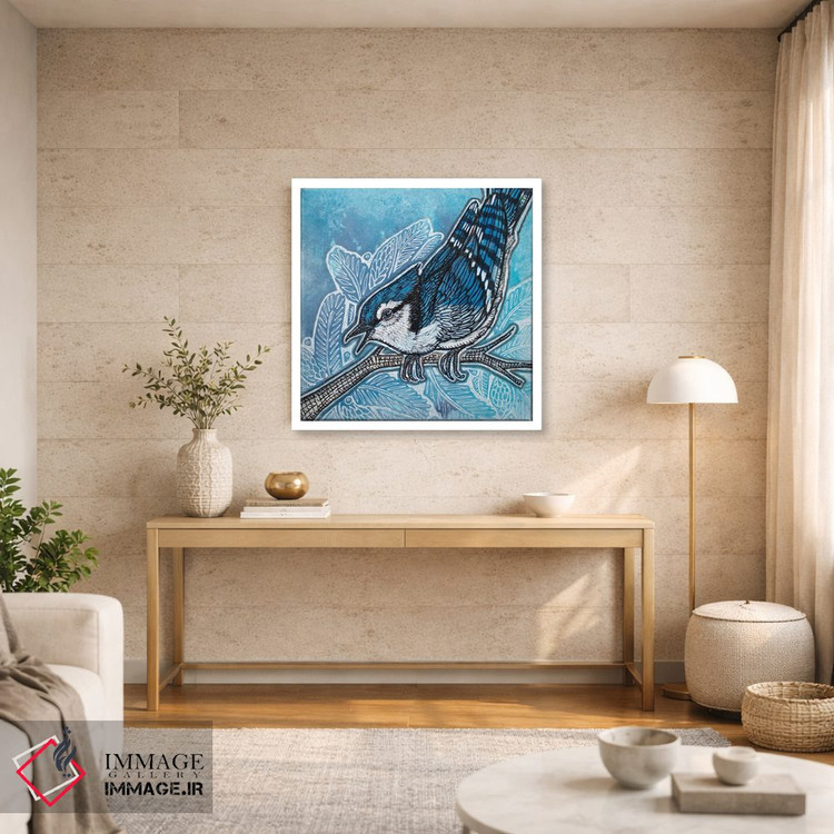 تابلو دکوراتیو زاغ سرزنش گر اثر لینت شلی - D3W